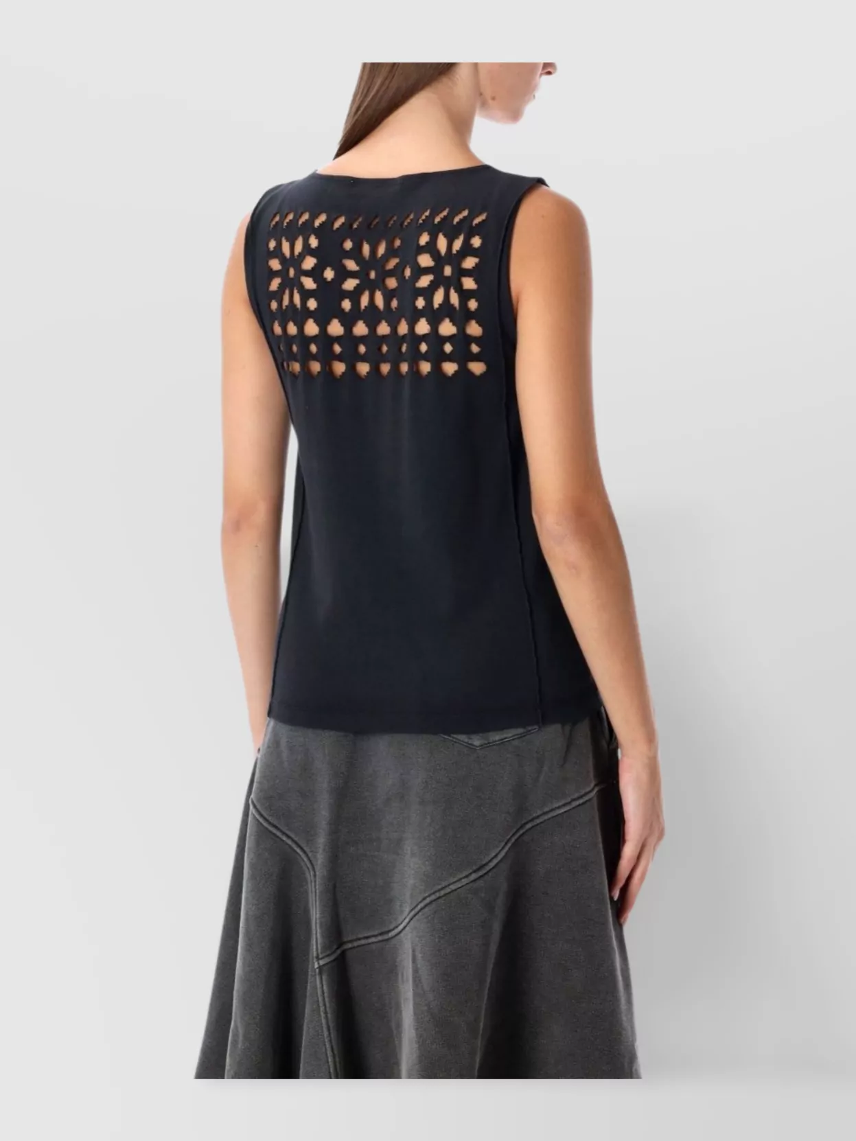 Our Legacy Modern Sleeveless Top Laser-Cut Design