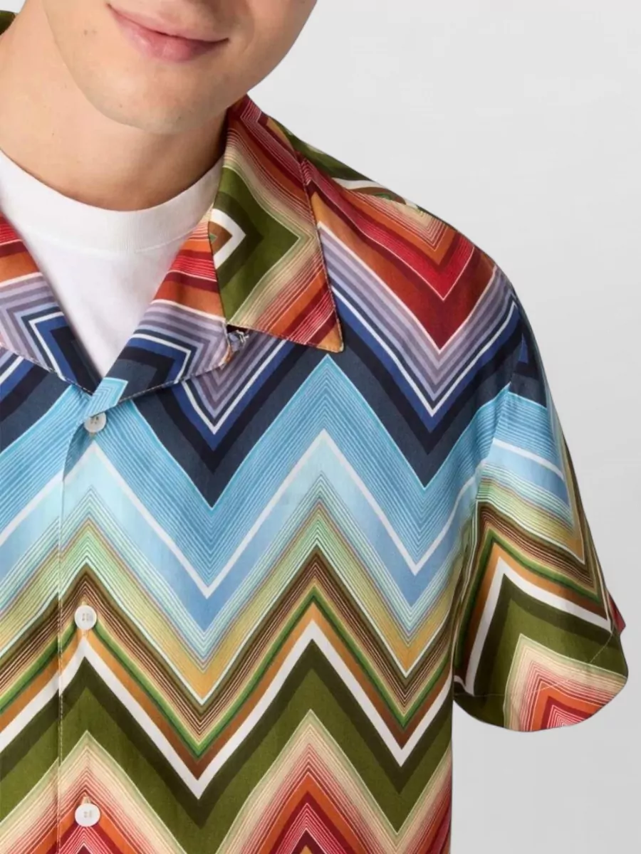 Missoni Printed Short-Sleeve Shirt