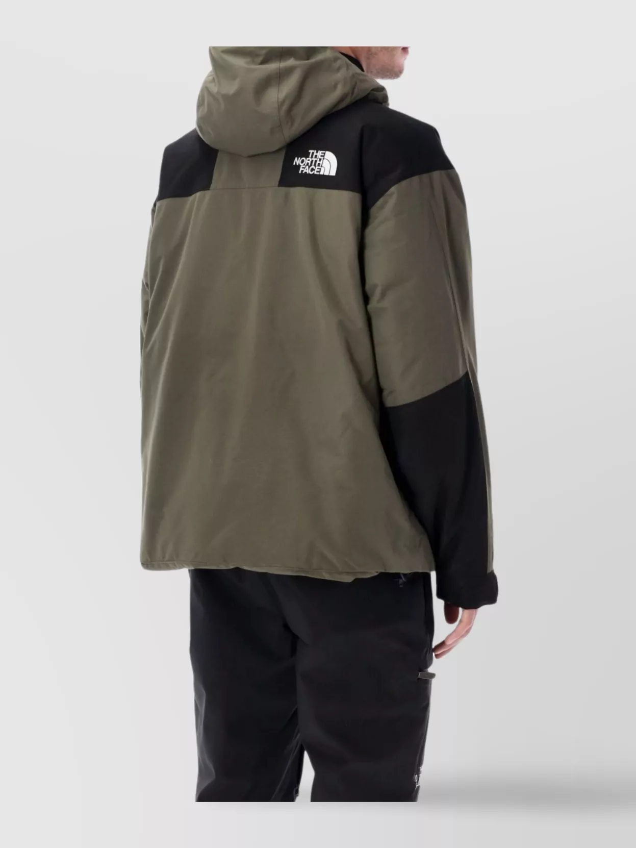 The North Face Mountain Down Jacket Hood And Front Pockets
