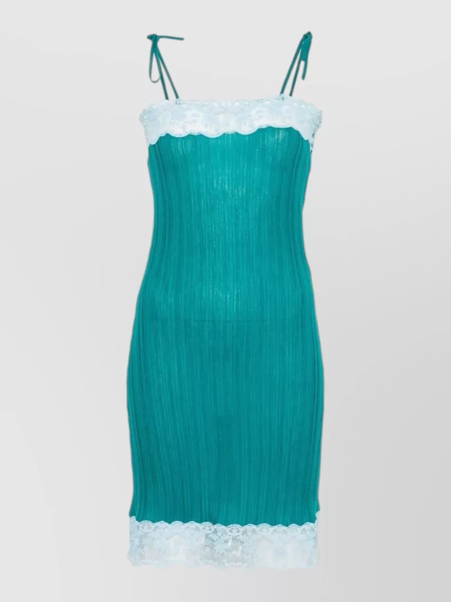 Chloé ribbed wool sleeveless mini dress