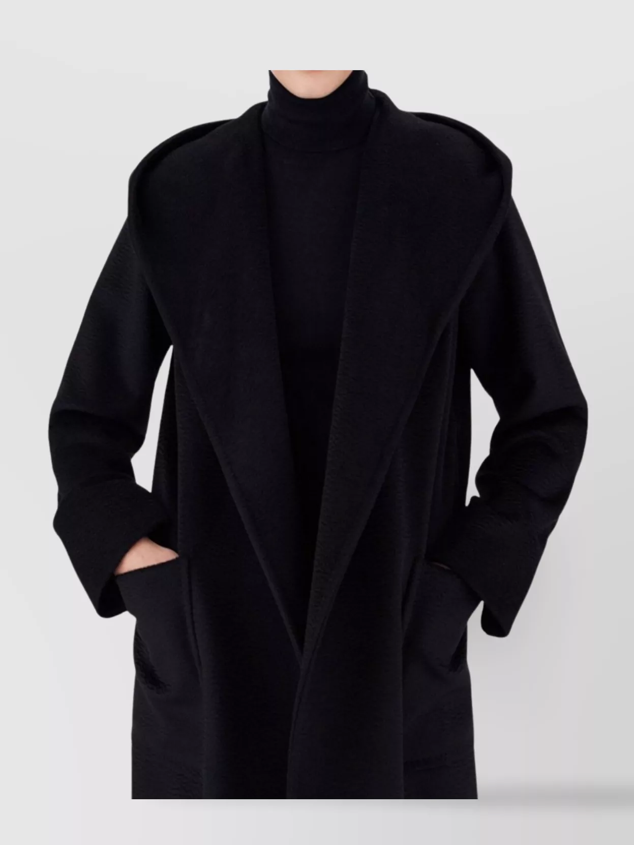 Max Mara Rialto Wrap Coat Hood
