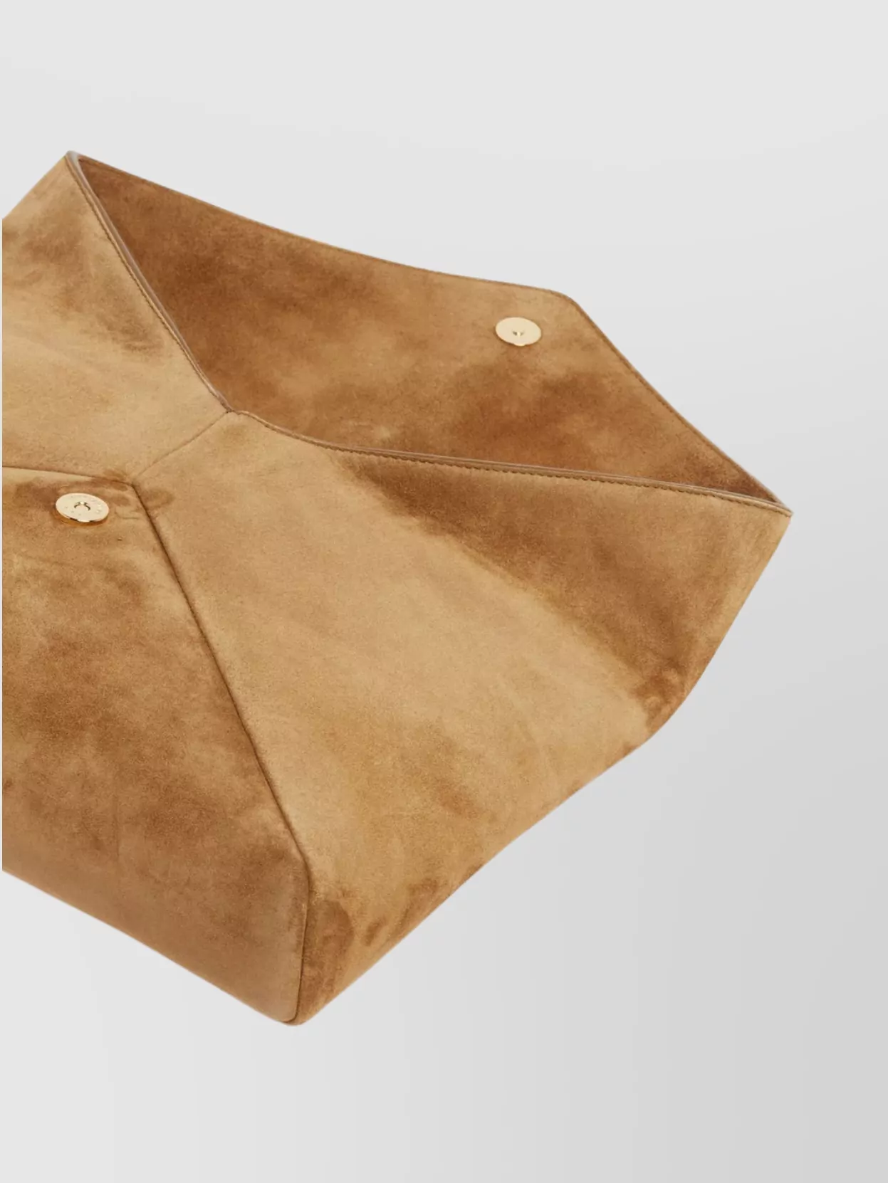 Saint Laurent Large Suede Envelope Clutch Bag