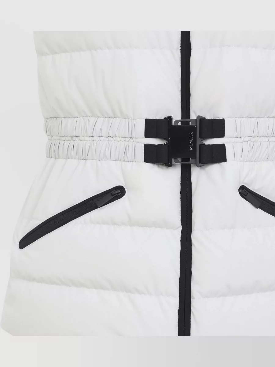Moncler Down Quilted Belted Gilet
