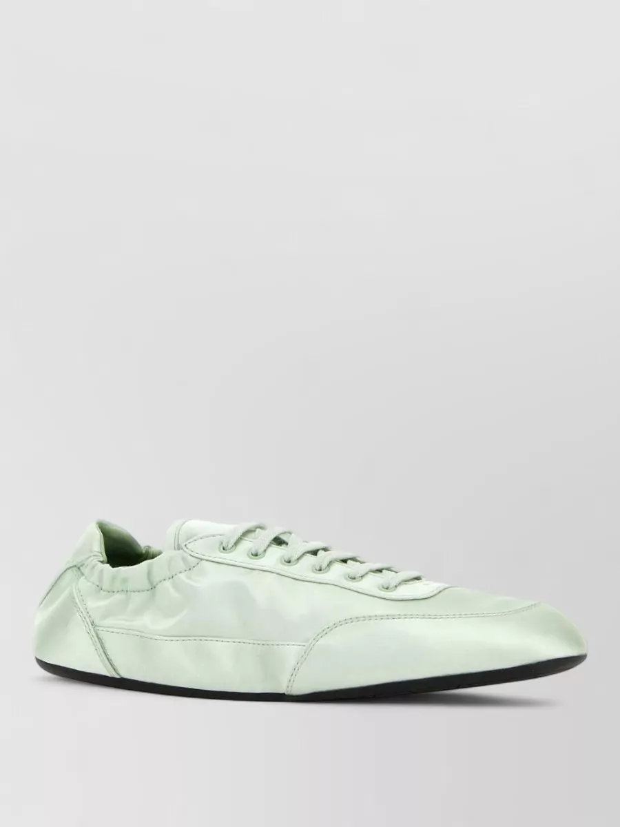 Prada satin low-top sneakers