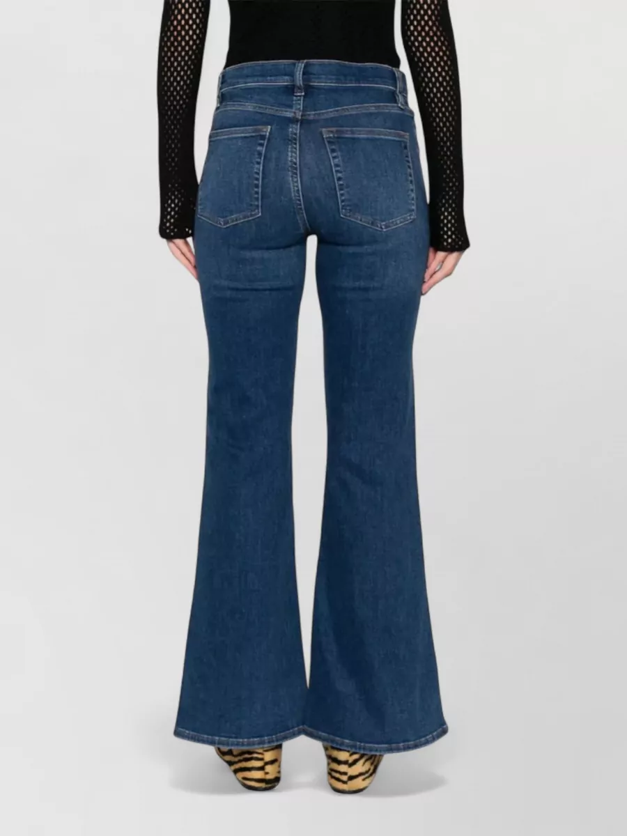 Frame Signature Jeans Flared Leg Five Pockets
