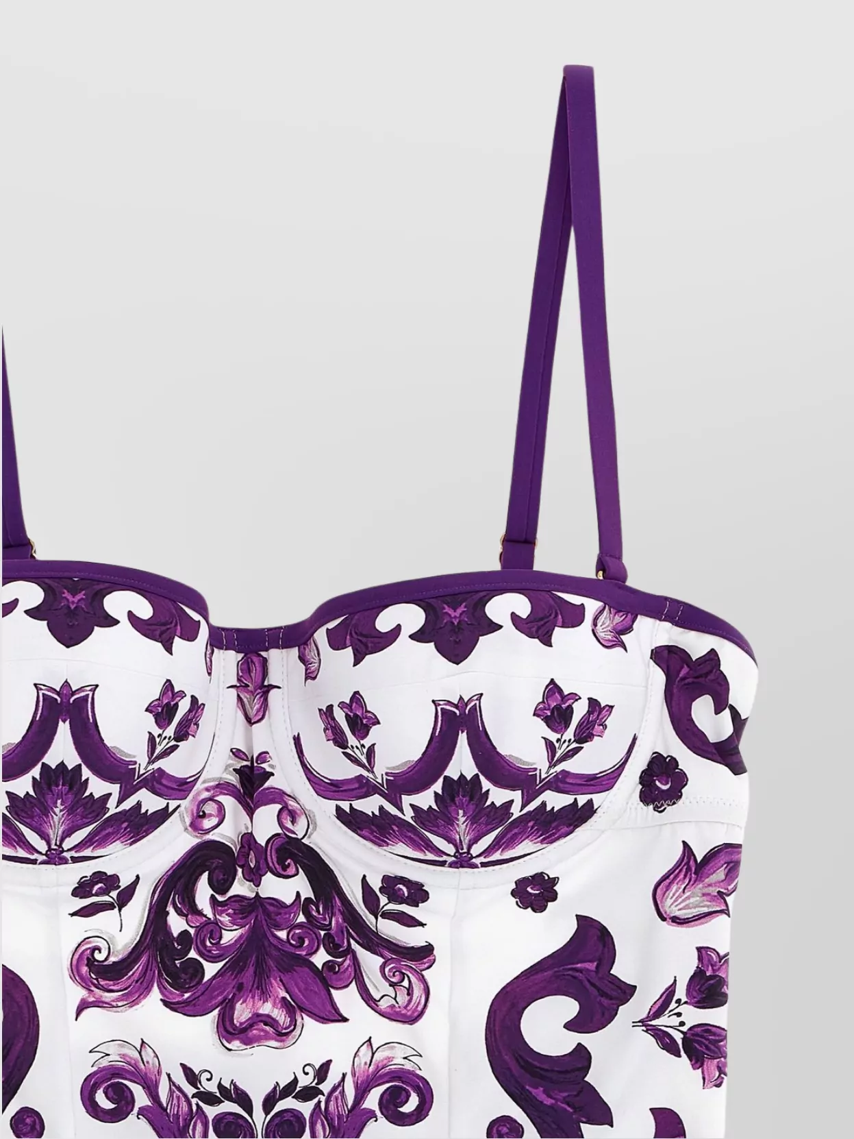 Dolce&Gabbana 'Maiolica' Print One-Piece Swimsuit