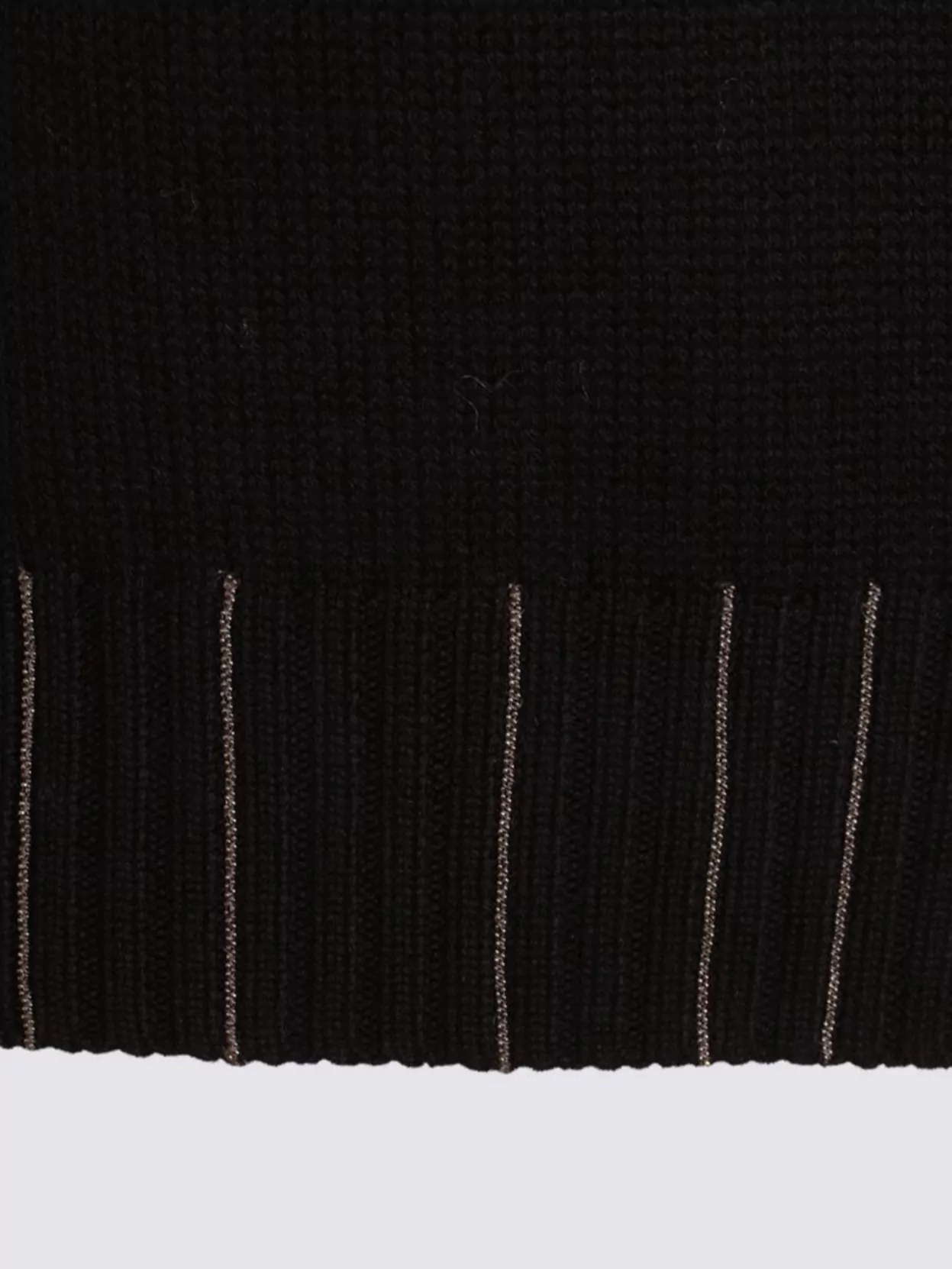 Fabiana Filippi Ribbed Turtleneck Knitwear Long Sleeves