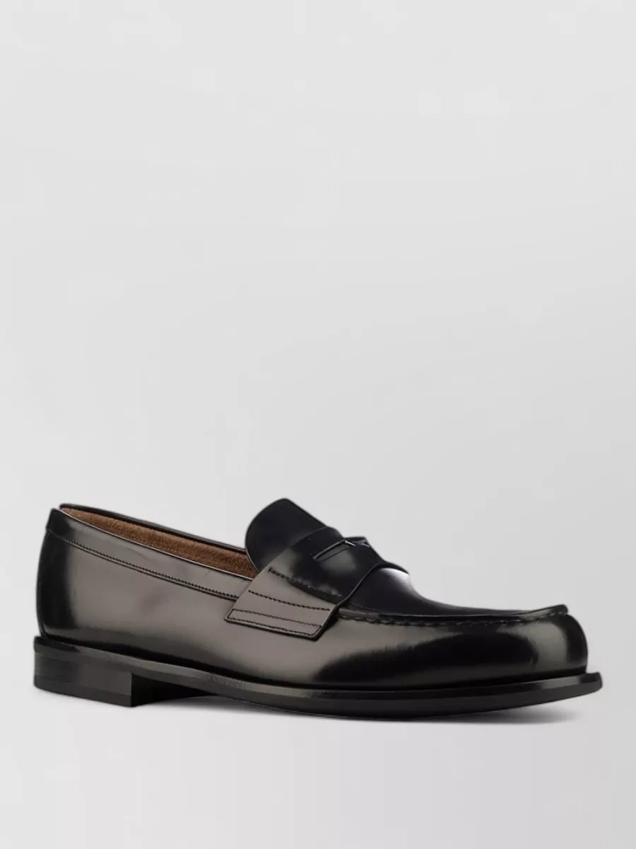 Prada Leather Loafers