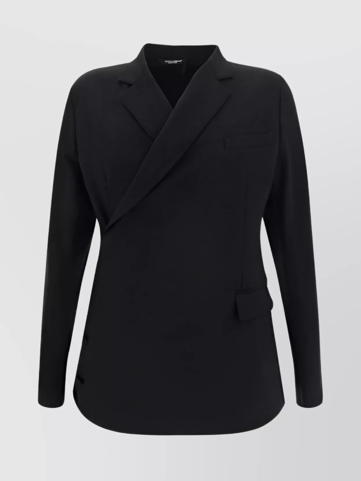 Shop Dolce & Gabbana Wool Blazer Jacket Structured Shoulders