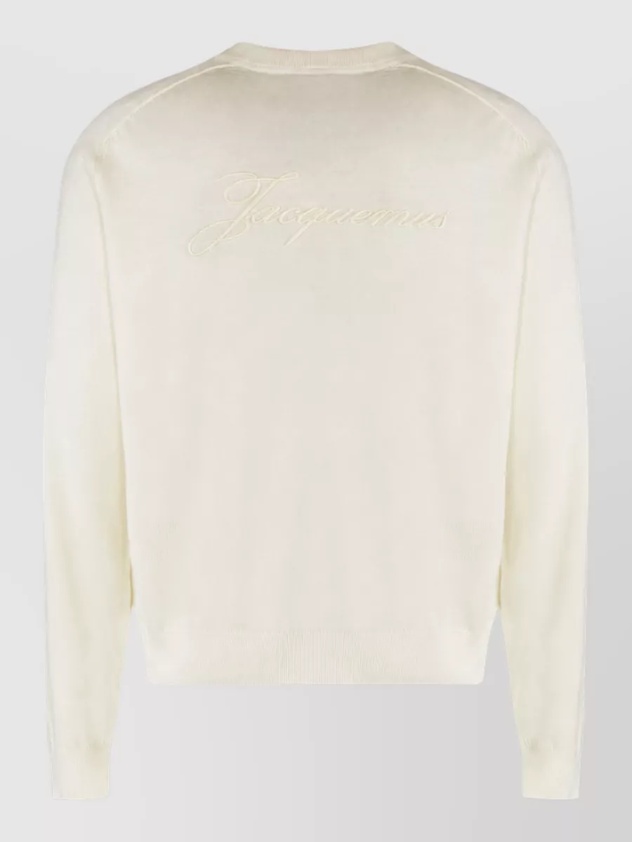 Jacquemus Merino Wool Crew-Neck Jumper