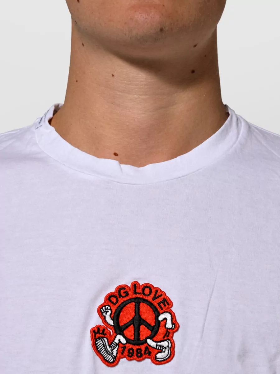 Dolce&Gabbana Cotton Crew Neck T-Shirt