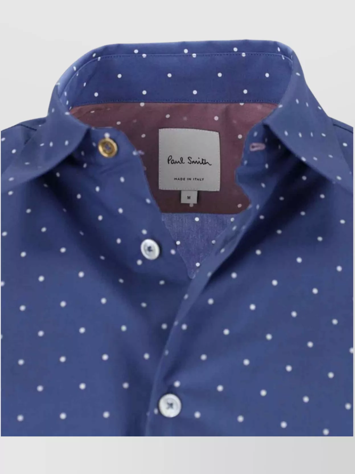 Paul Smith Polka Dot Long Sleeve Button-down Shirt
