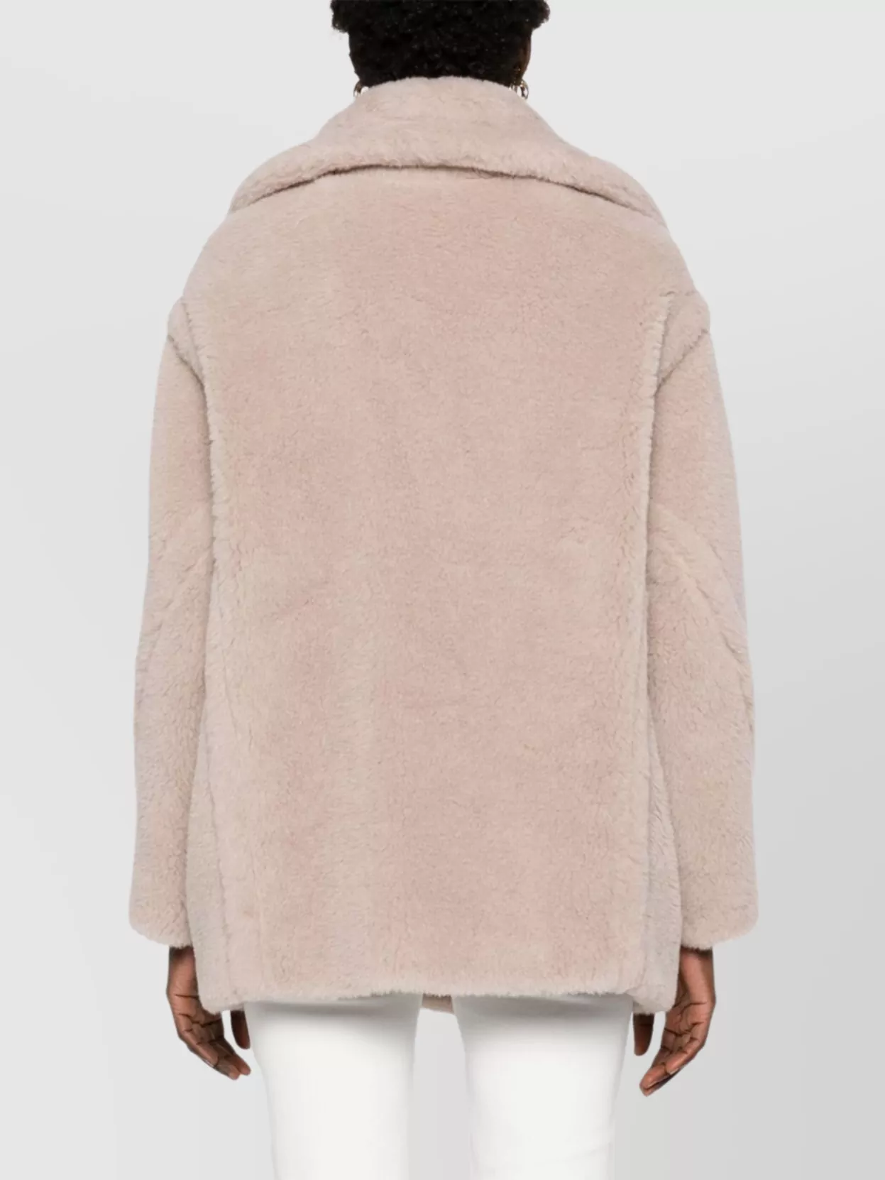 Max Mara Tailored Jacket Double-breasted Front In Neutral