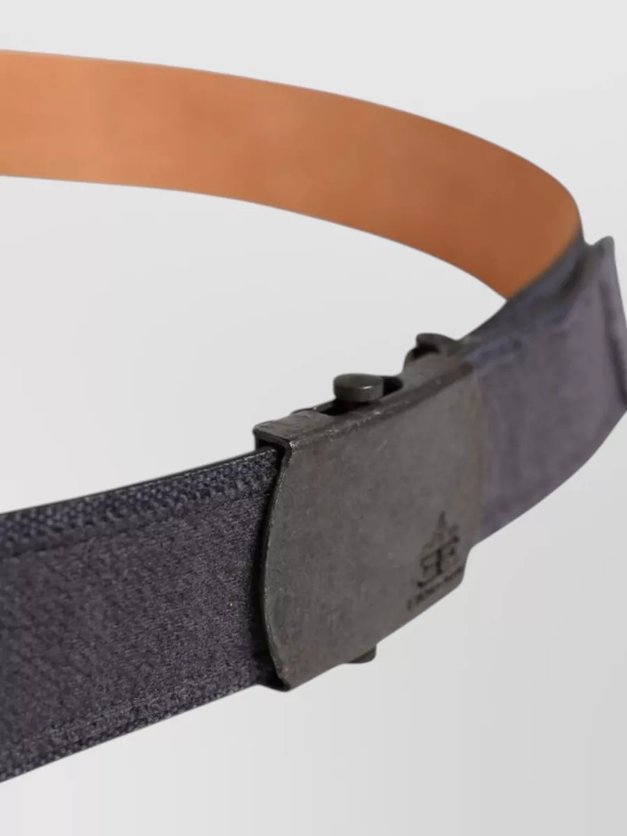 Ermanno Scervino Wool Logo Belt