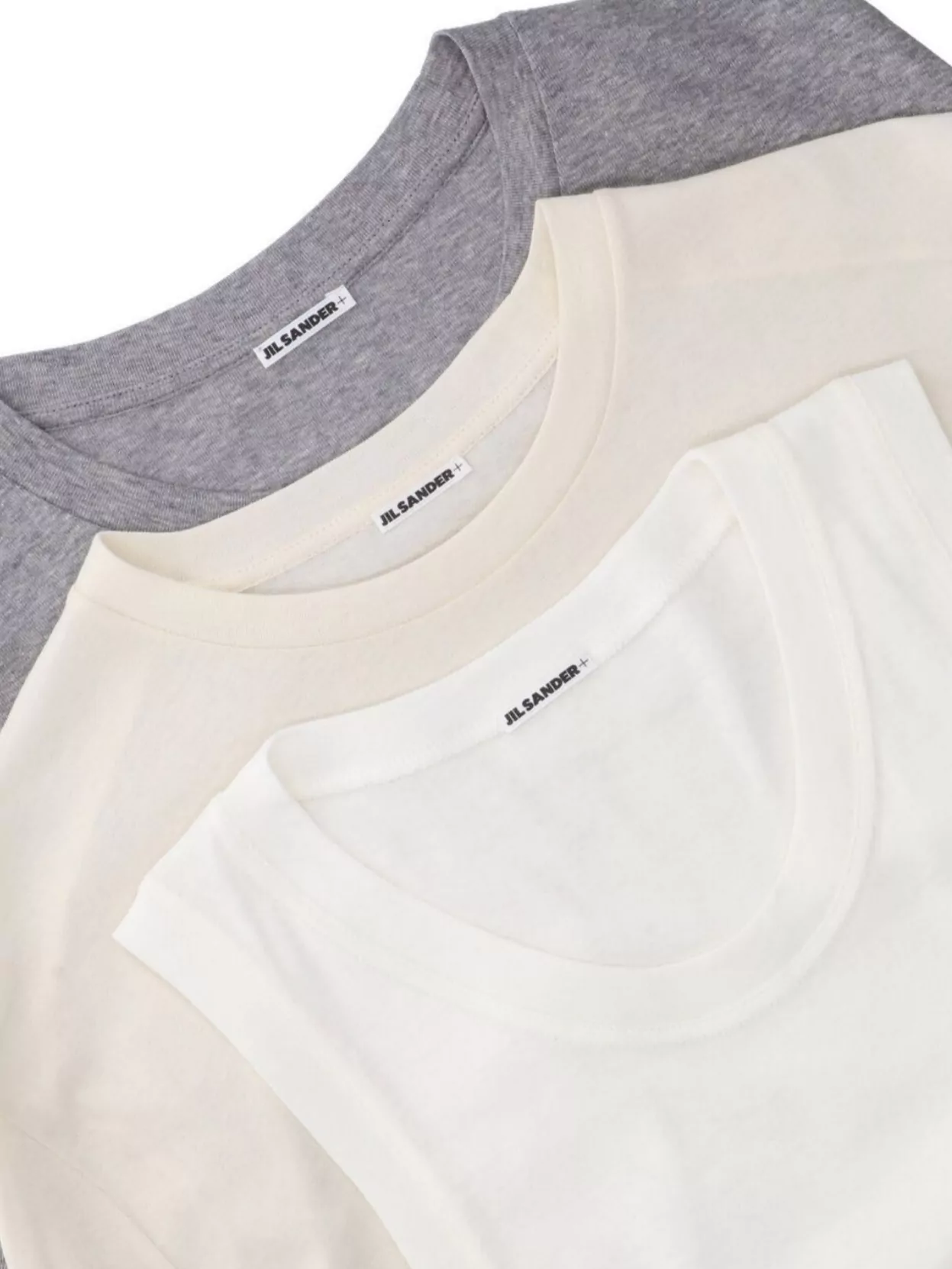 Jil Sander Crew Neck Pack Of Three Short Sleeves