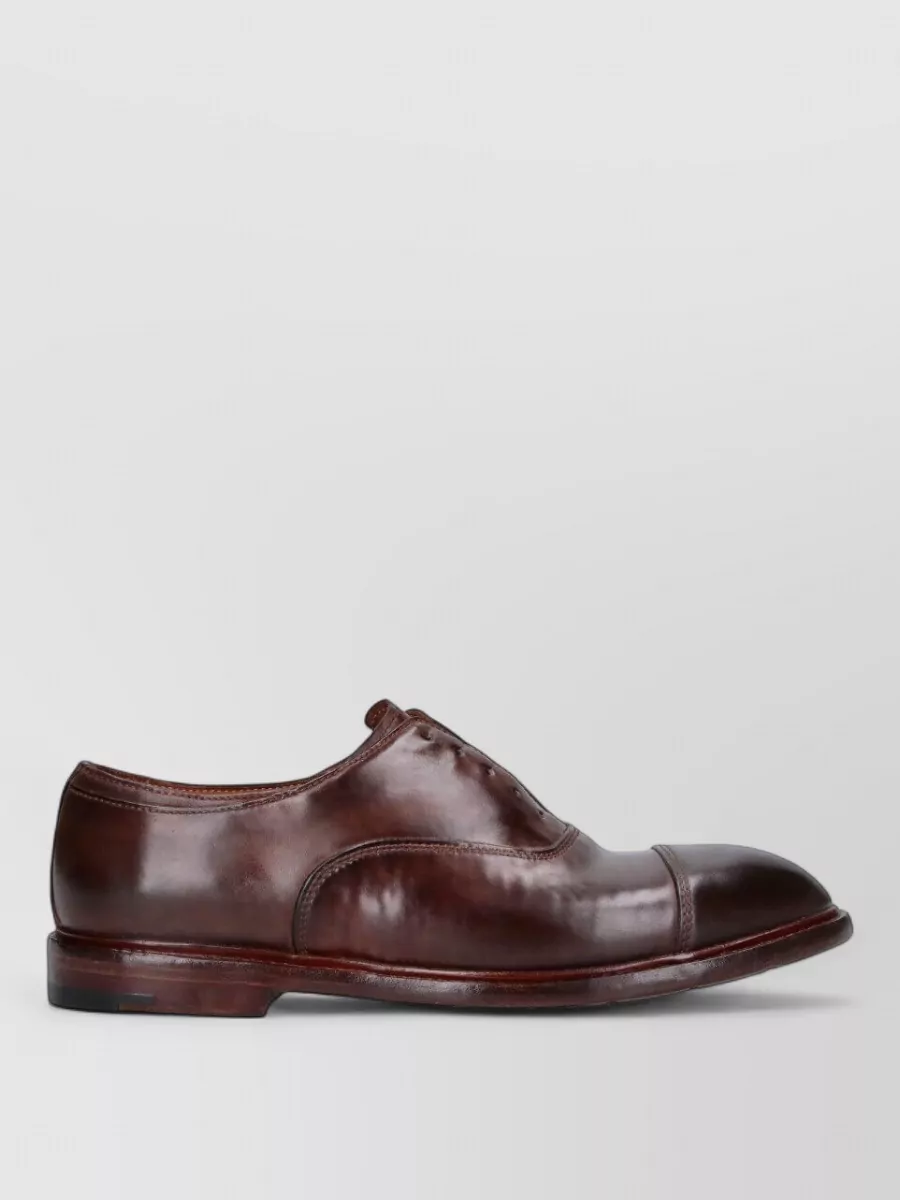 Premiata Leather Oxford Shoes