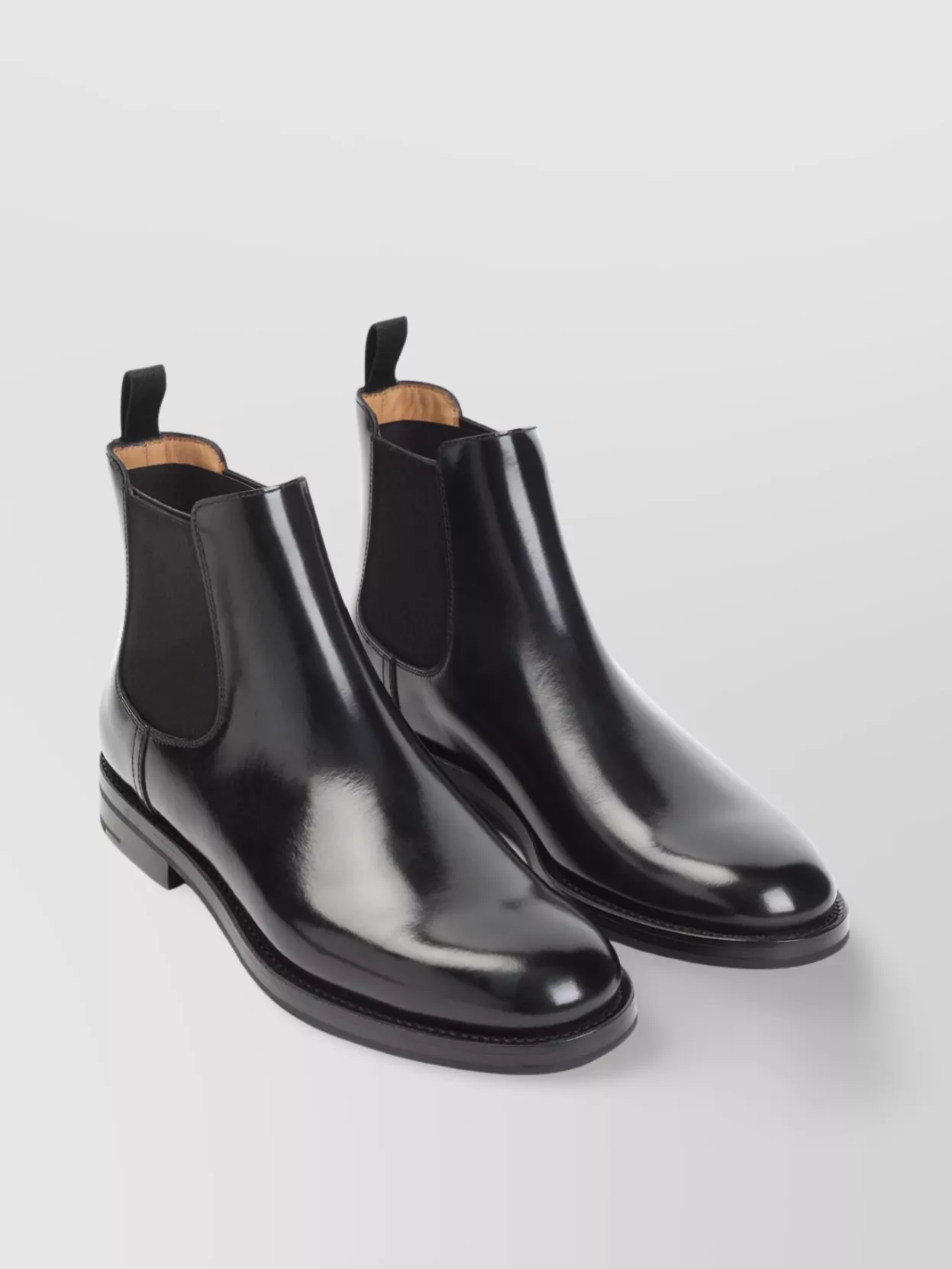 Shop Church's Brushed Calf Leather Chelsea Ankle Boots
