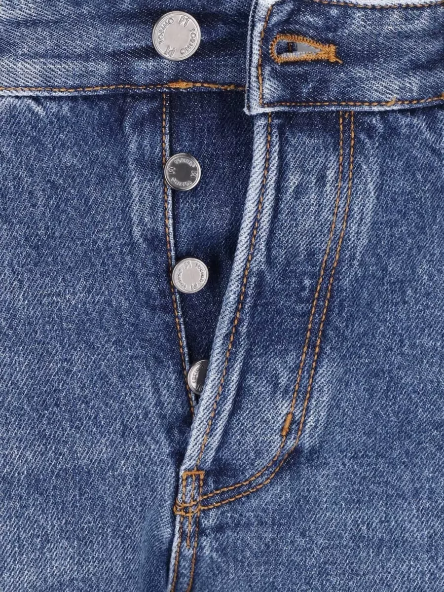 Pt Torino Denim Straight-Leg Jeans