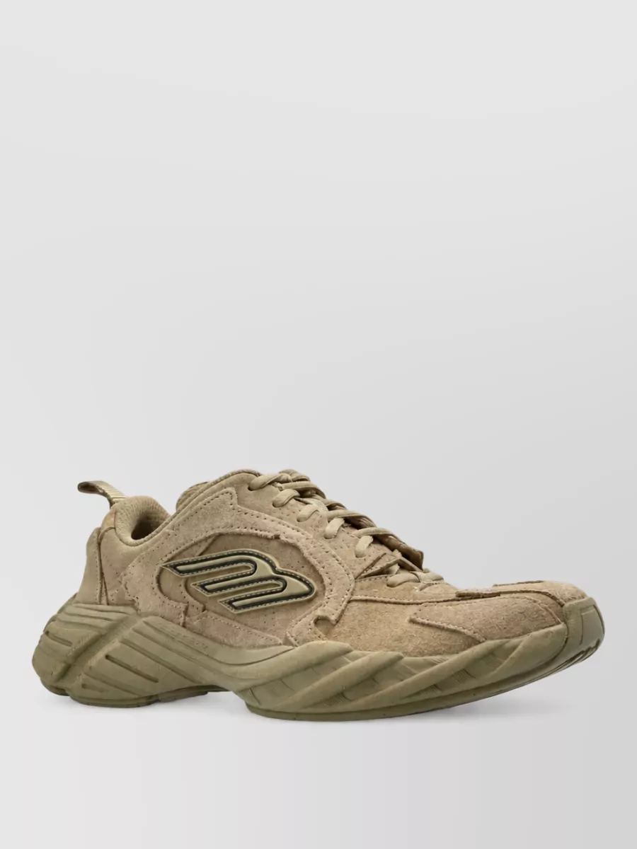 Balenciaga Leather Low-Top Sneakers