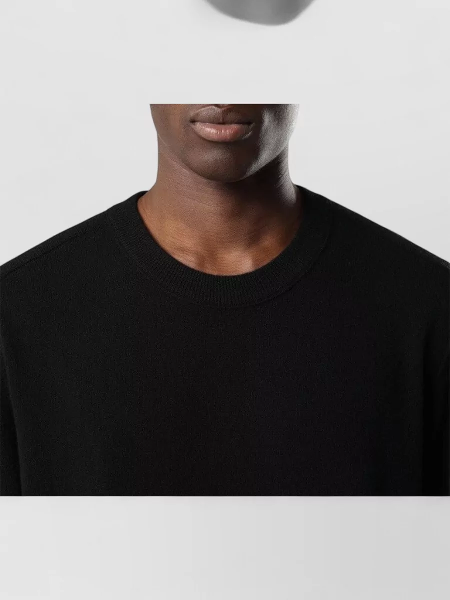 Stone Island Virgin Wool Zip-Up Sweater