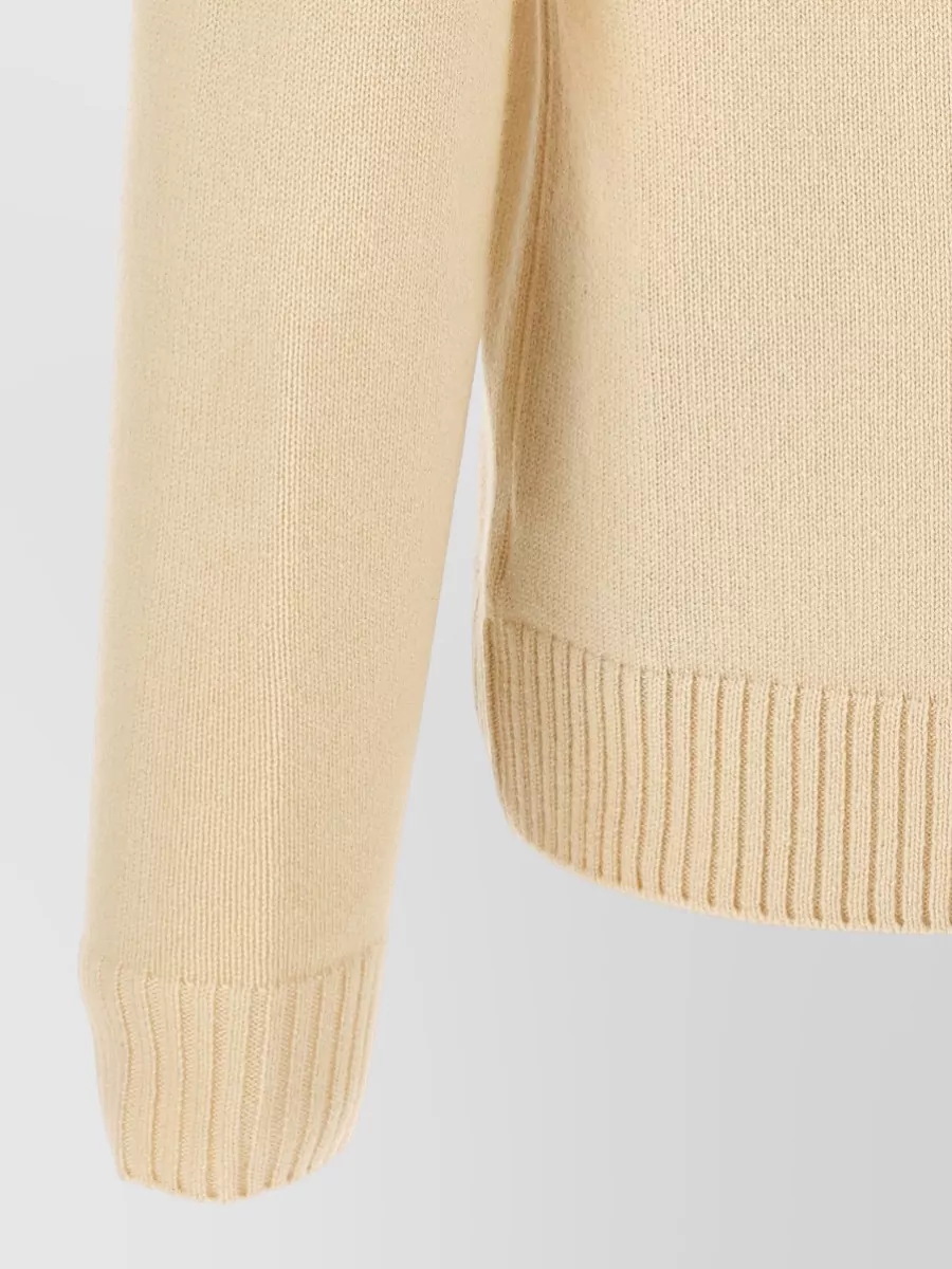 Zanone Cashmere Half-Zip Sweater