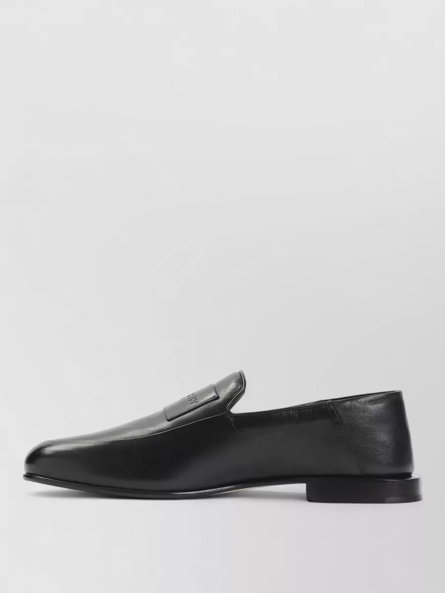 Givenchy Round Toe Smooth Finish Leather Loafers