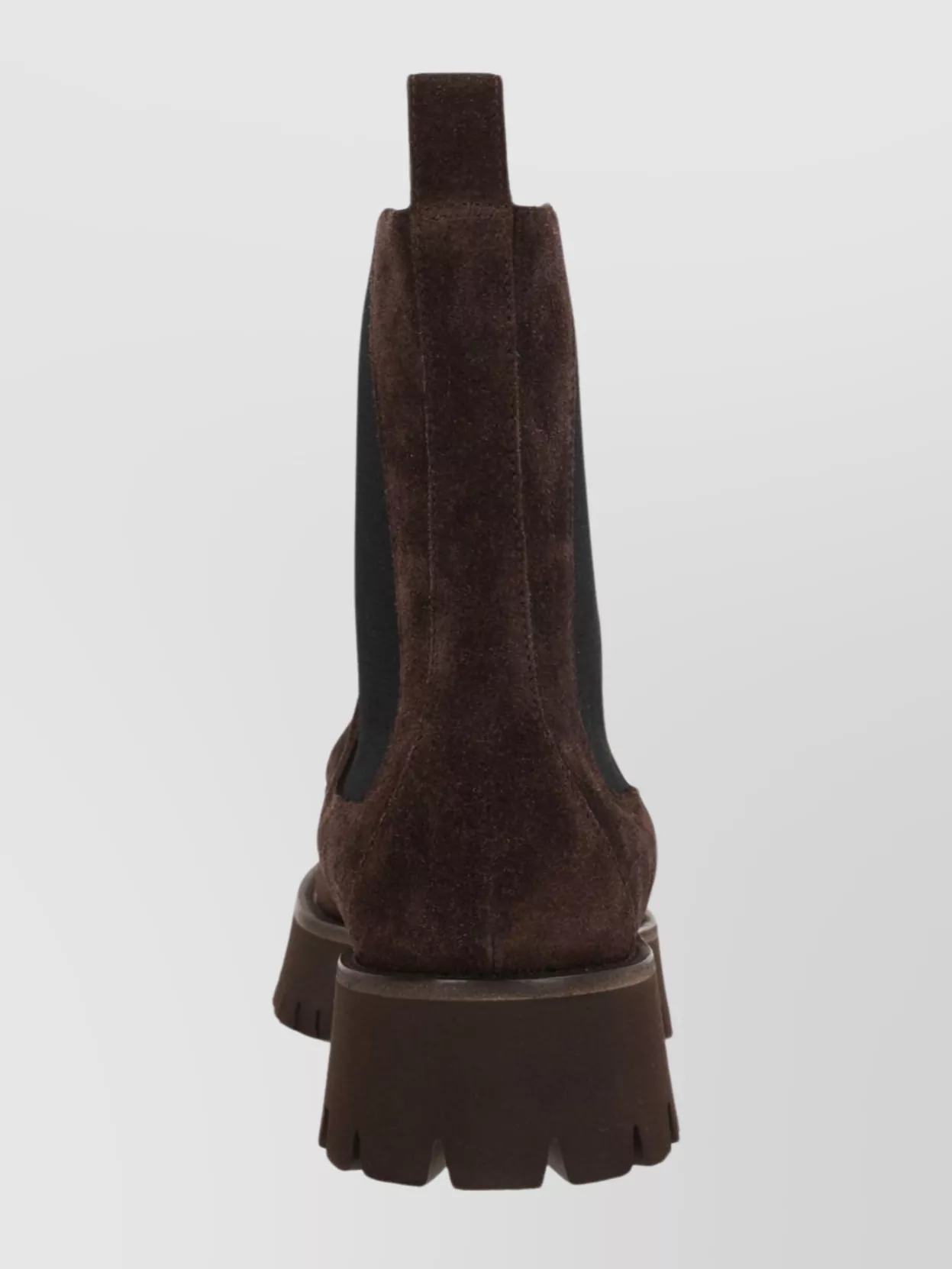 Gucci Chunky Sole Suede Bootie And Hardware