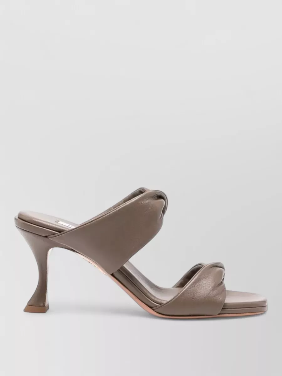 Aquazzura leather twist sandals