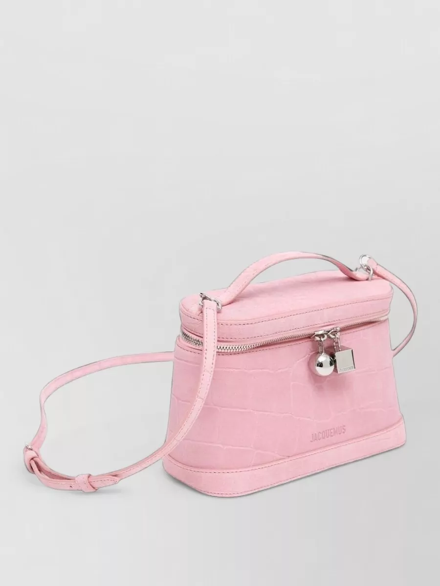Jacquemus Le Petit Vanity Mini Leather Shoulder Bag