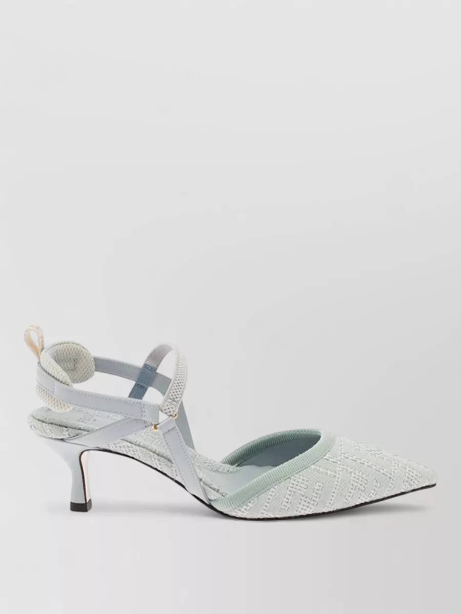 Fendi Fabric Sandals