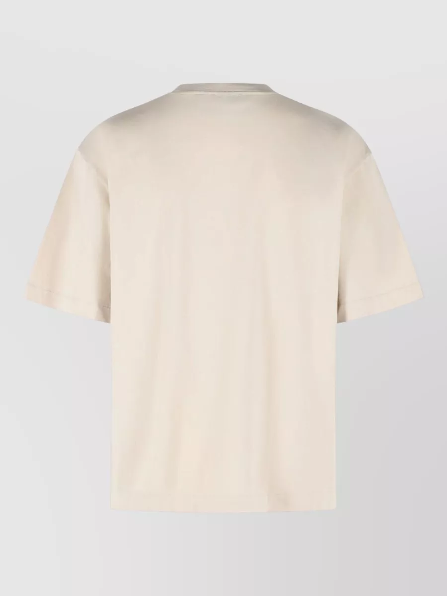Off-White Logo Print Oversized Cotton T-Shirt