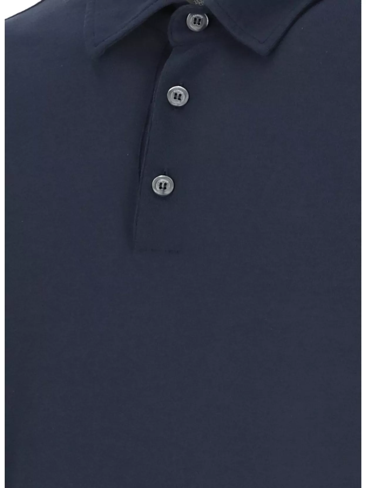 Zanone Man's Long Sleeves Polo Shirt