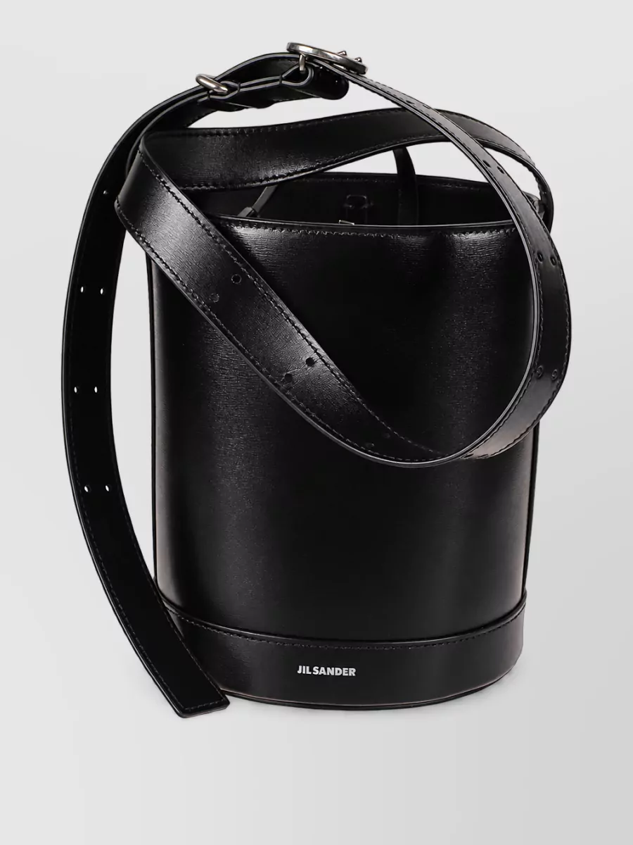 Jil Sander cannolo bucket bucket bag