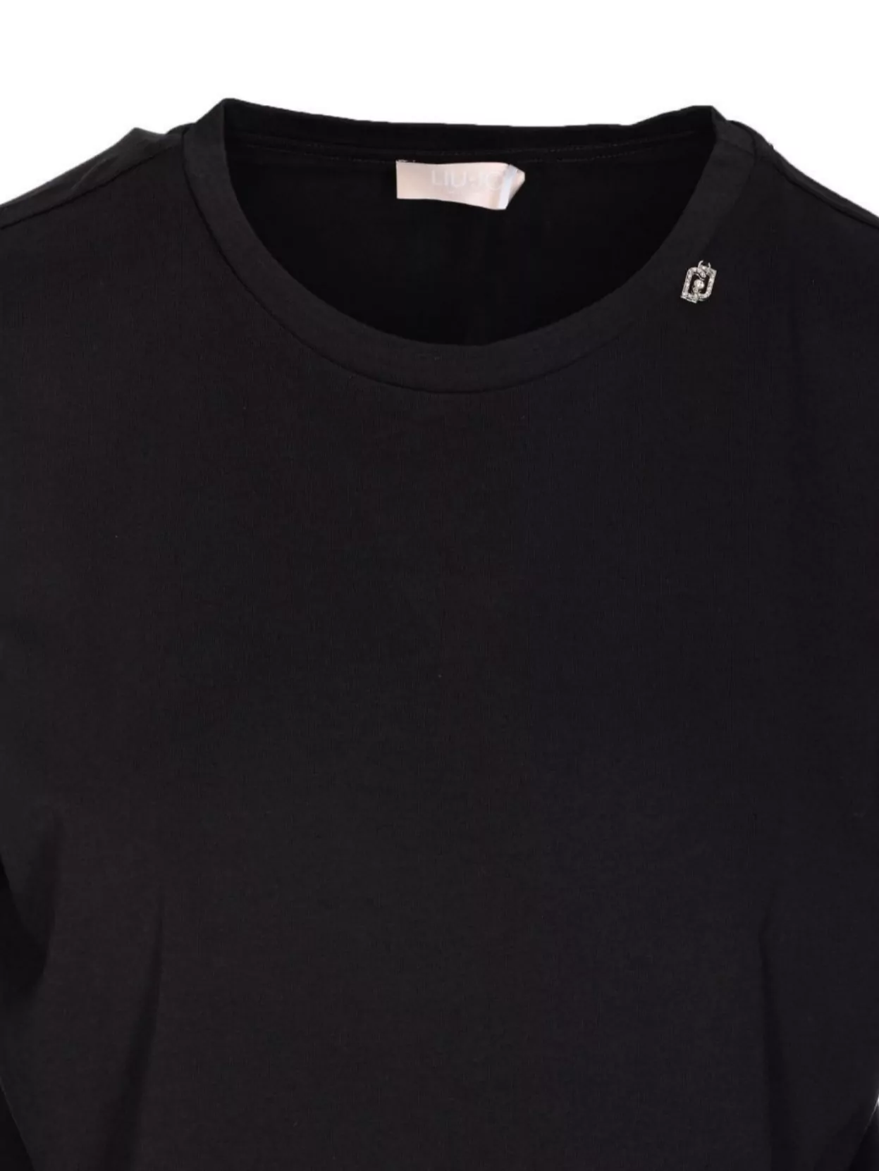 Liu •jo Crewneck T-shirt With Cut Out Detail