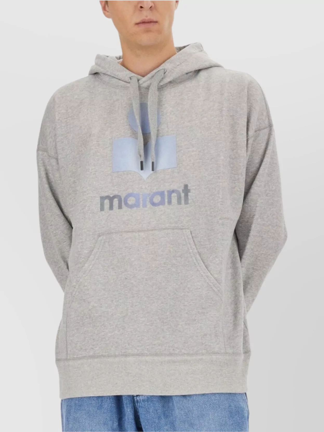 Isabel Marant Miley Relaxed Fit Hoodie With Kangaroo Pocket
