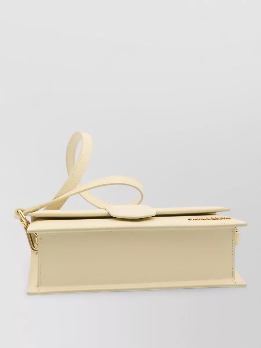 Jacquemus Grand Bambino Leather Crossbody Bag Satchel