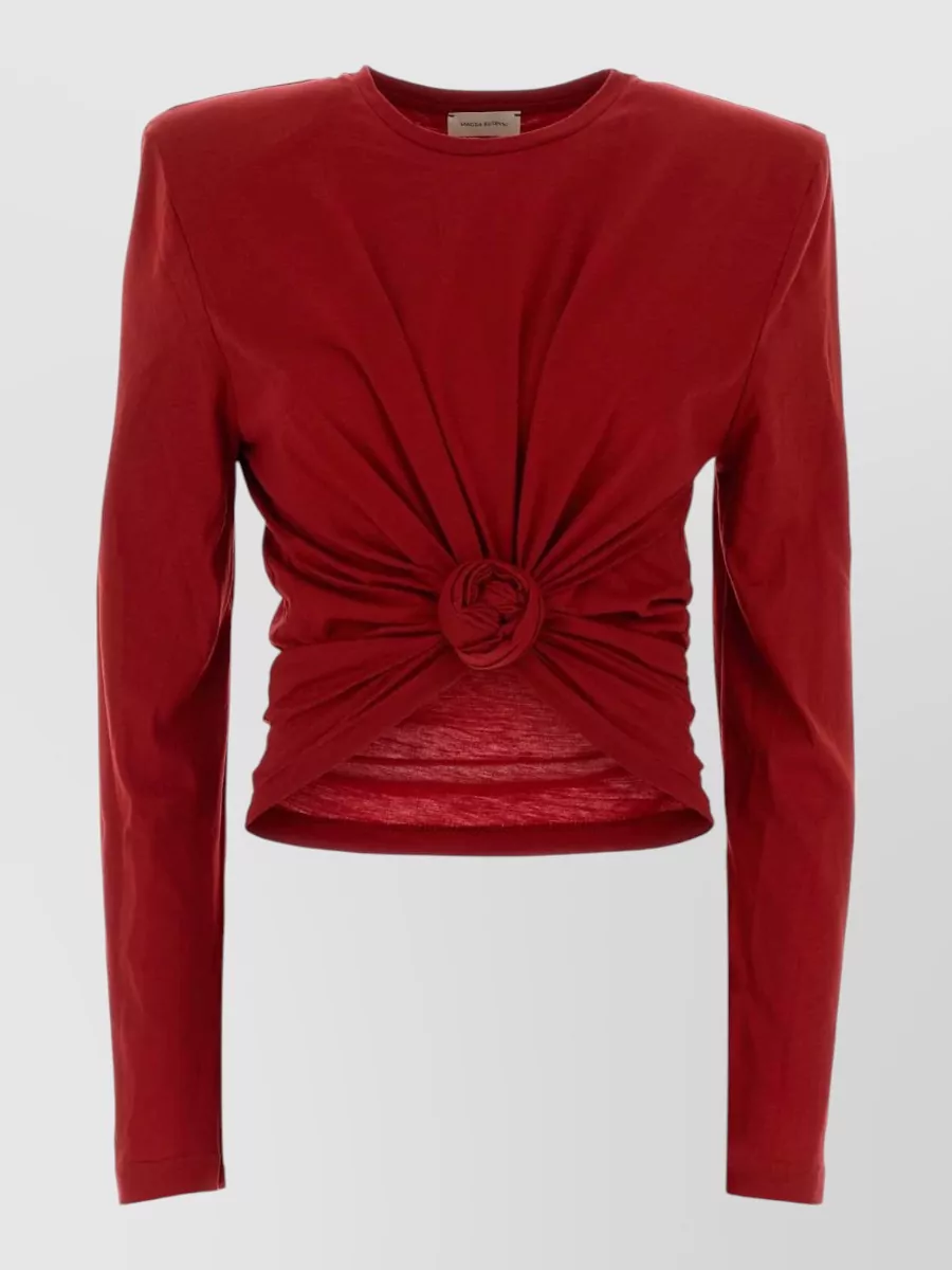 Magda Butrym Cotton Blend T-Shirt