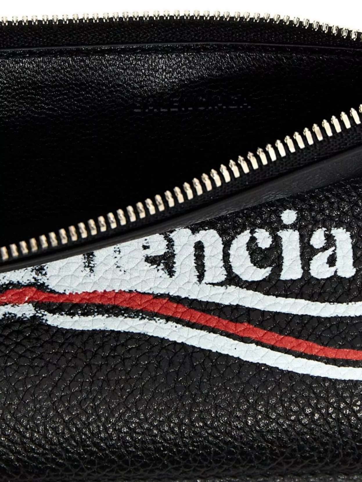 Balenciaga Textured Leather Wallet Cardholder