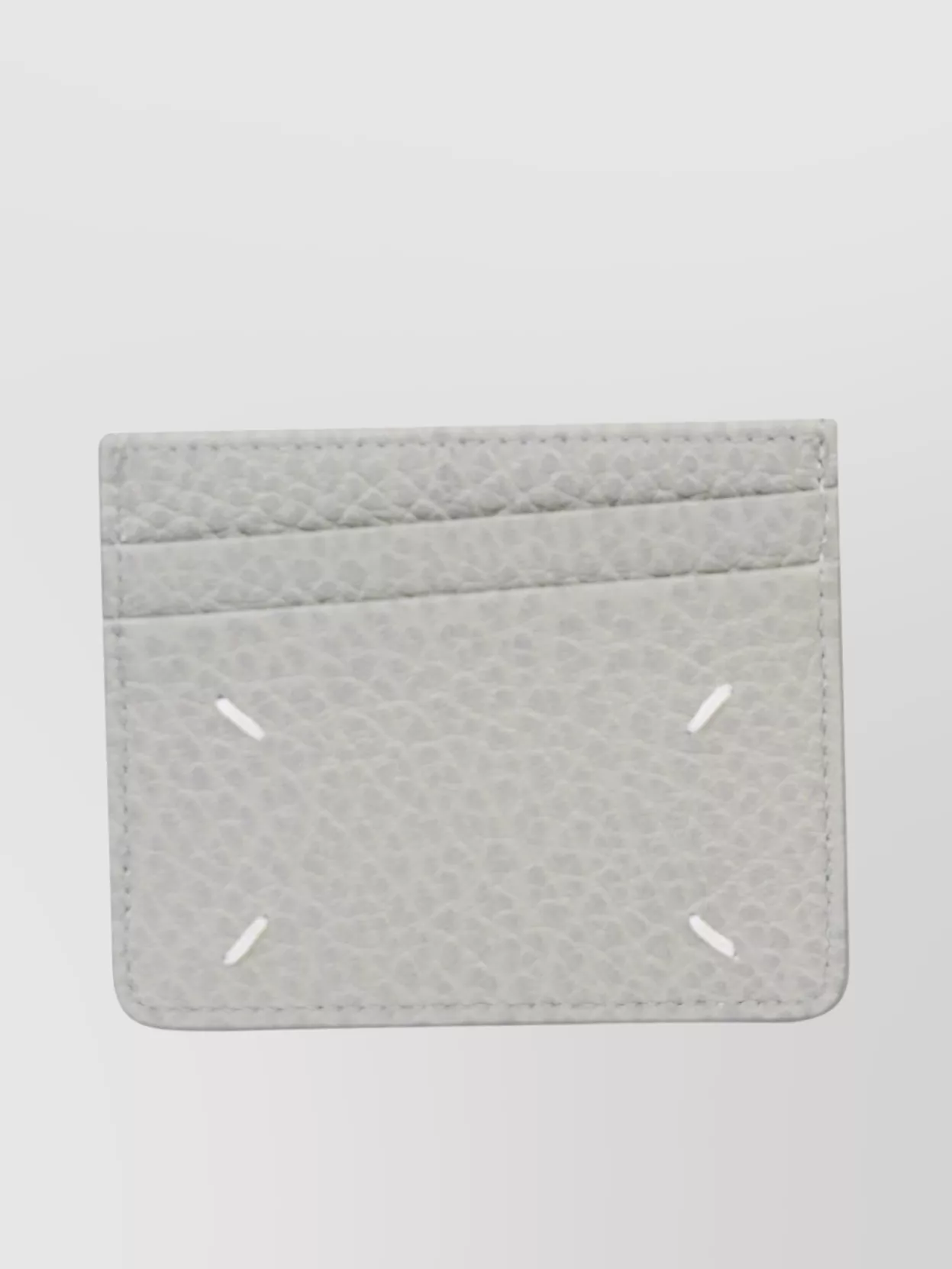 Shop Maison Margiela 'four Stitches' Leather Card Holder