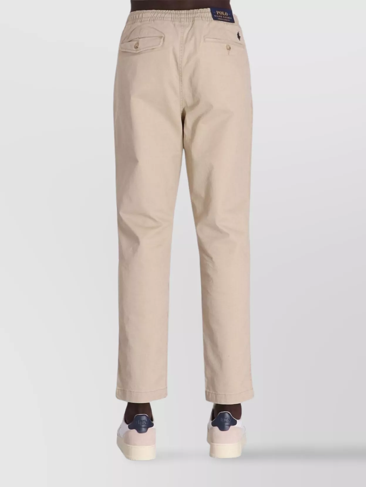 Polo Ralph Lauren Trousers Featuring Elastic Waistband And Pockets