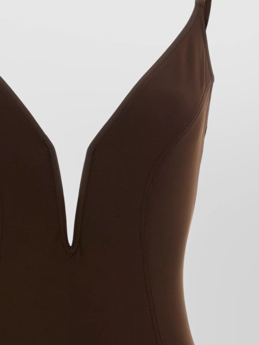 Eres V-Neck One-Piece Swimsuit