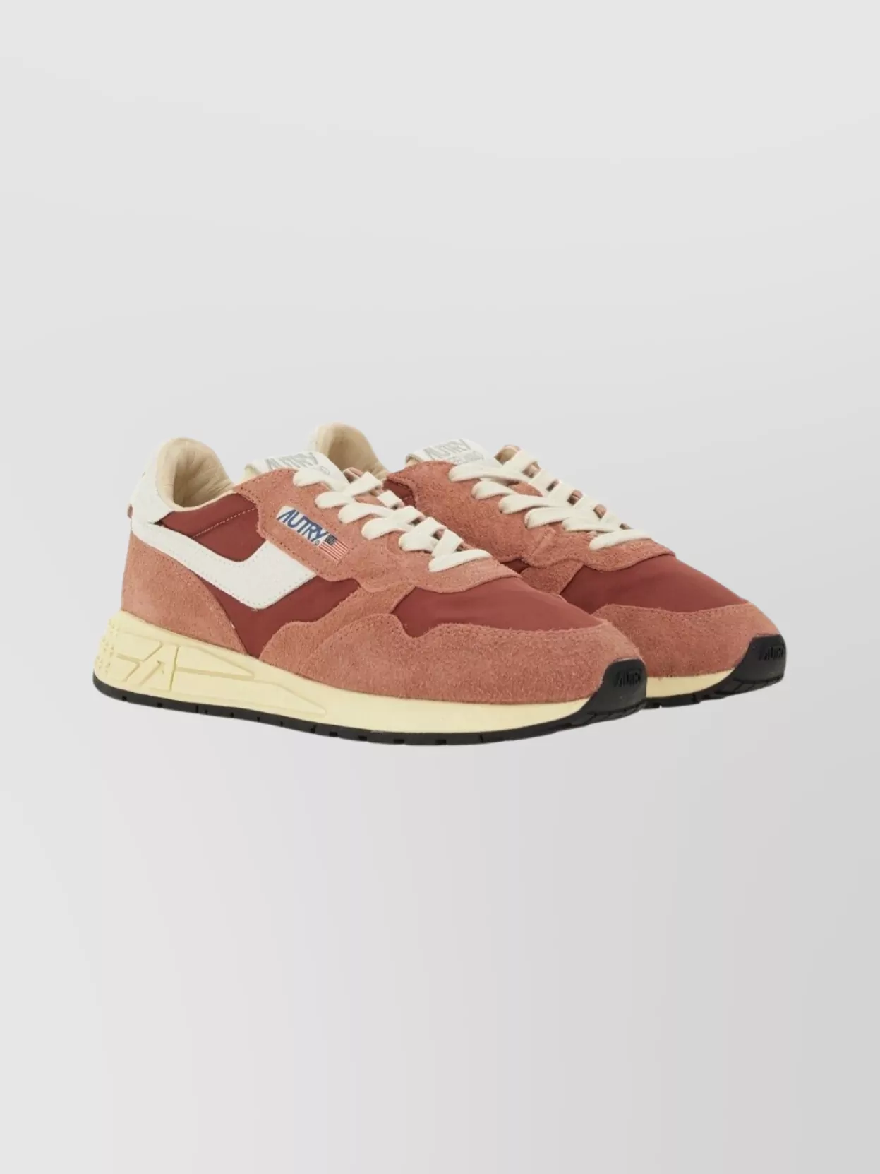 Autry Low Top Sneakers Suede Panels