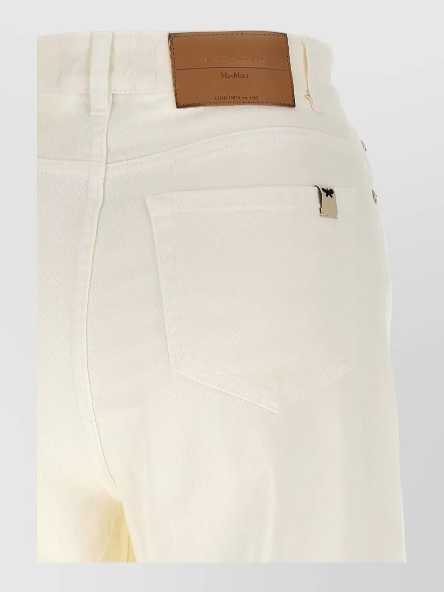 Weekend Max Mara Wide Leg Denim Pants