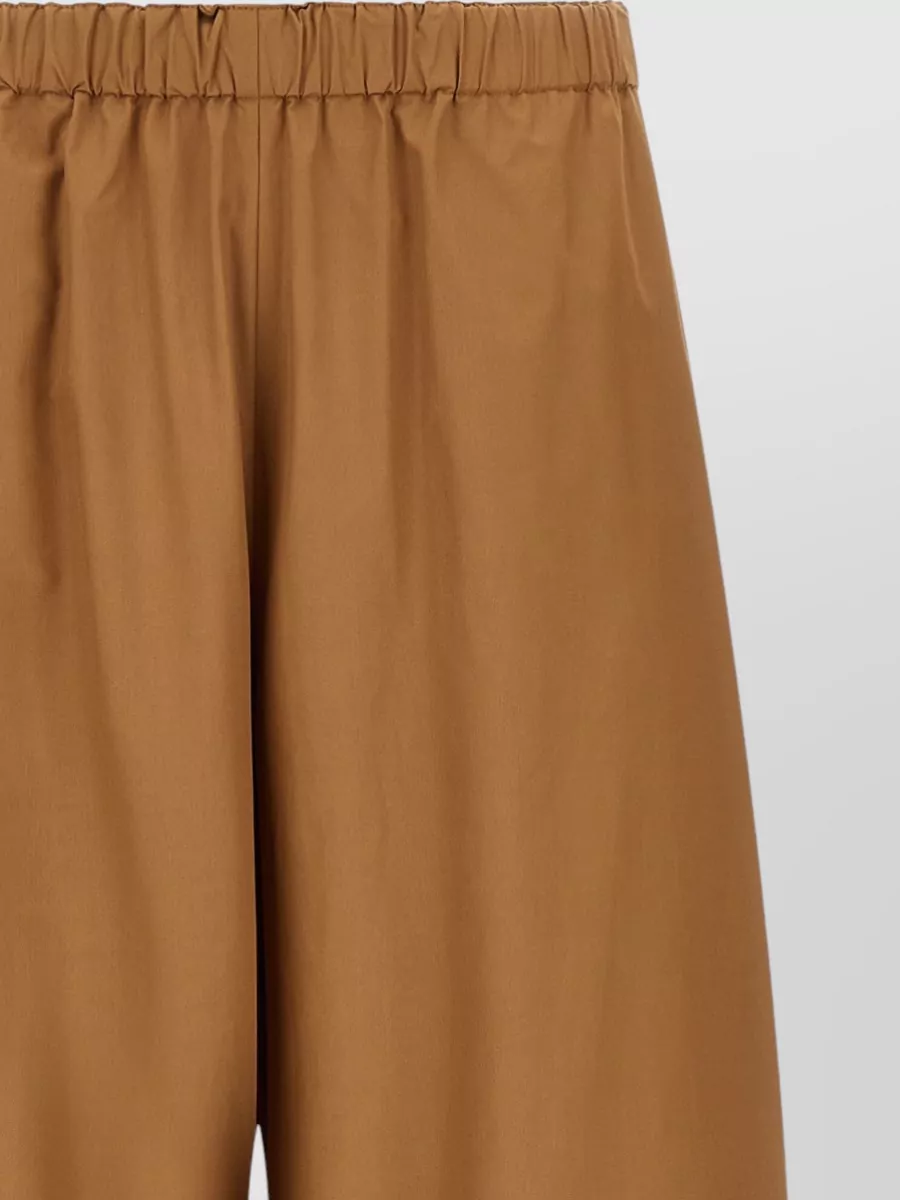 Fabiana Filippi Wide Trousers Side Pockets Flowing Cut