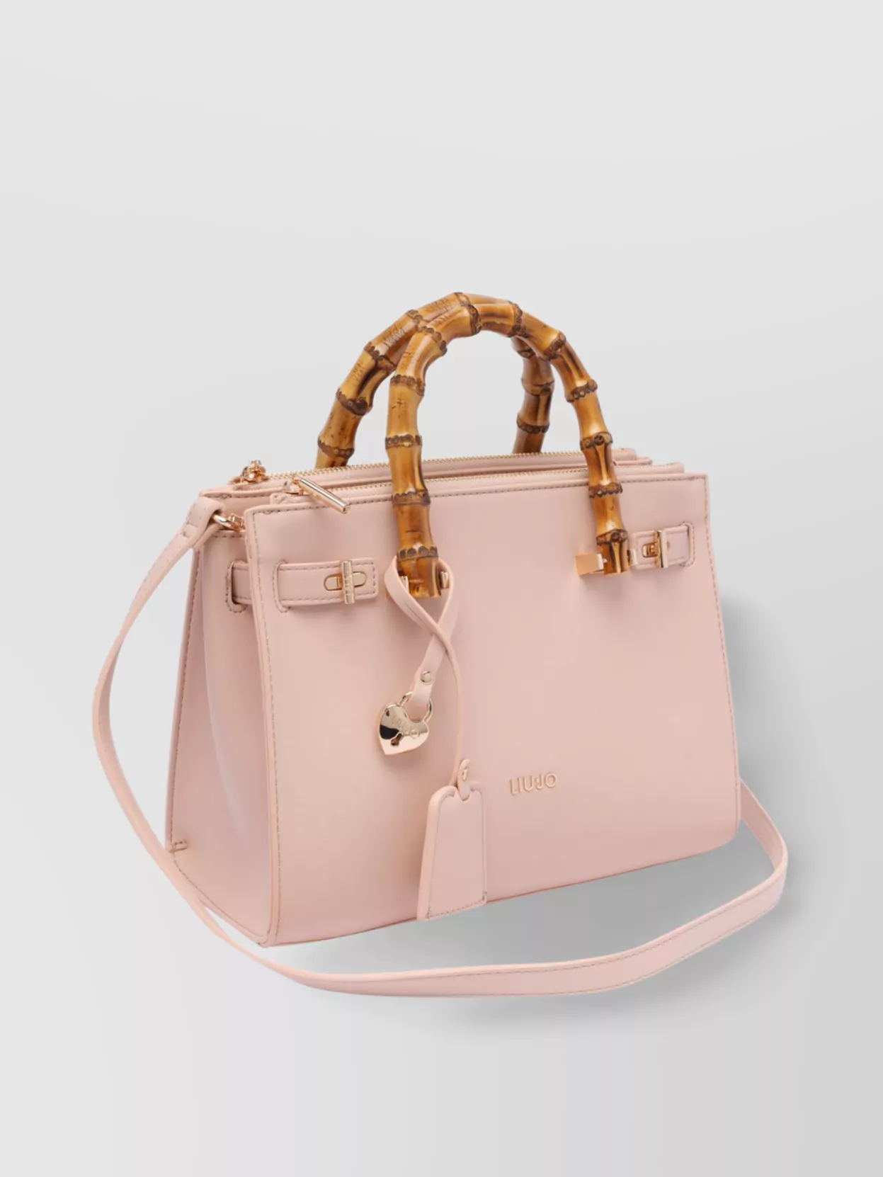 Liu •jo Structured Bamboo Cross-body Bag Charm