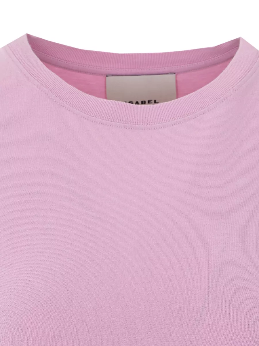 Isabel Marant Etoile Cotton Crewneck Slim-Fit Midi Dress