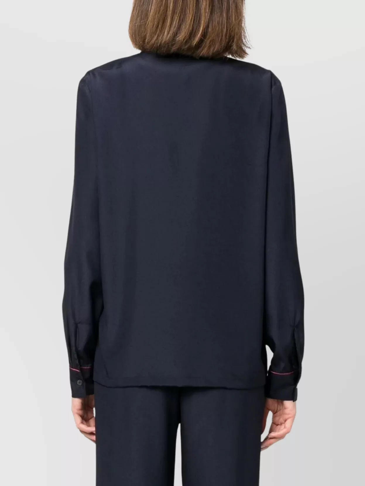 P.a.r.o.s.h Button-up Shirt Seam-detail Contrast Piping