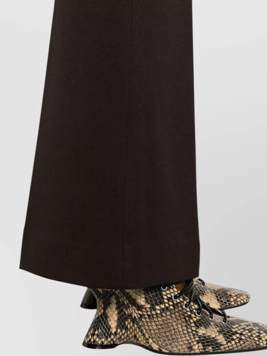 Via Masini 80 Straight-Leg Trousers