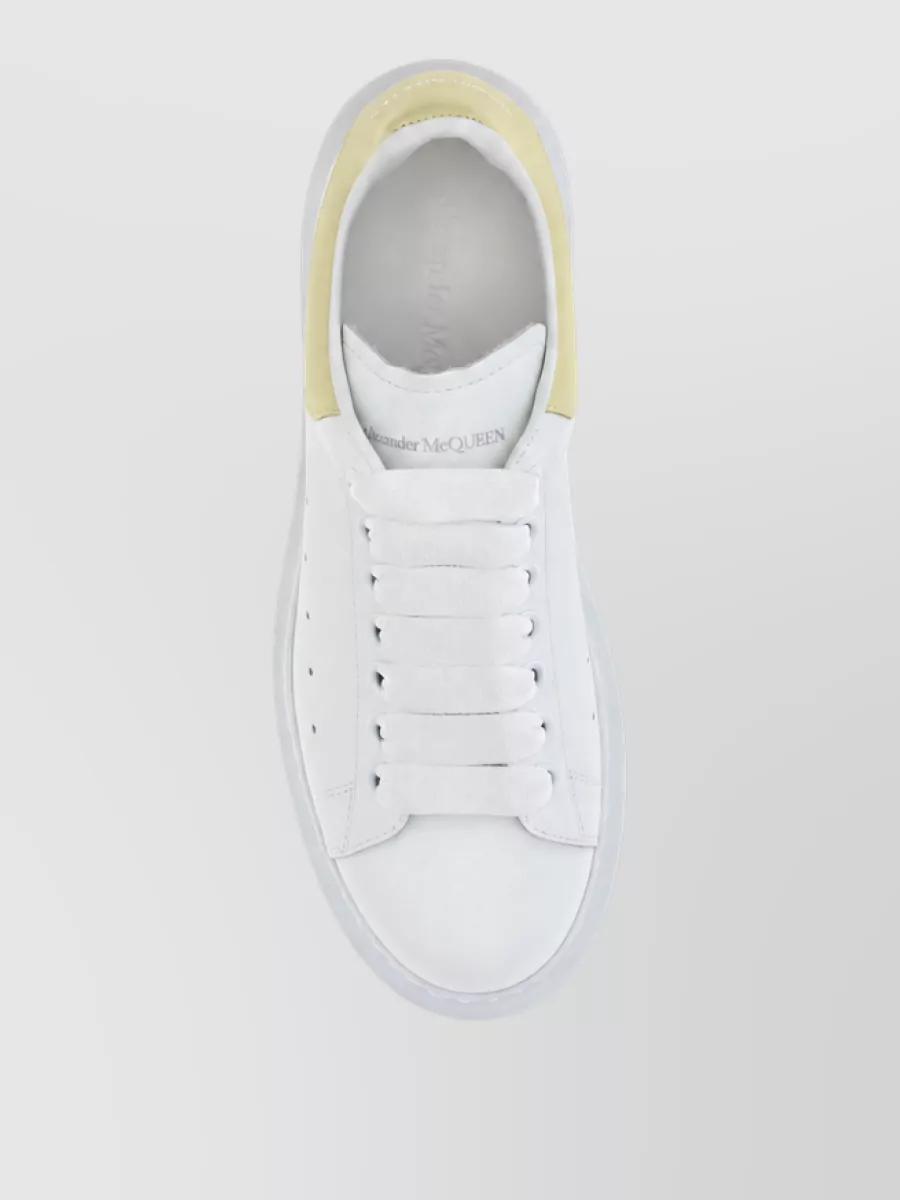 Alexander Mcqueen Leather Oversized Sneakers