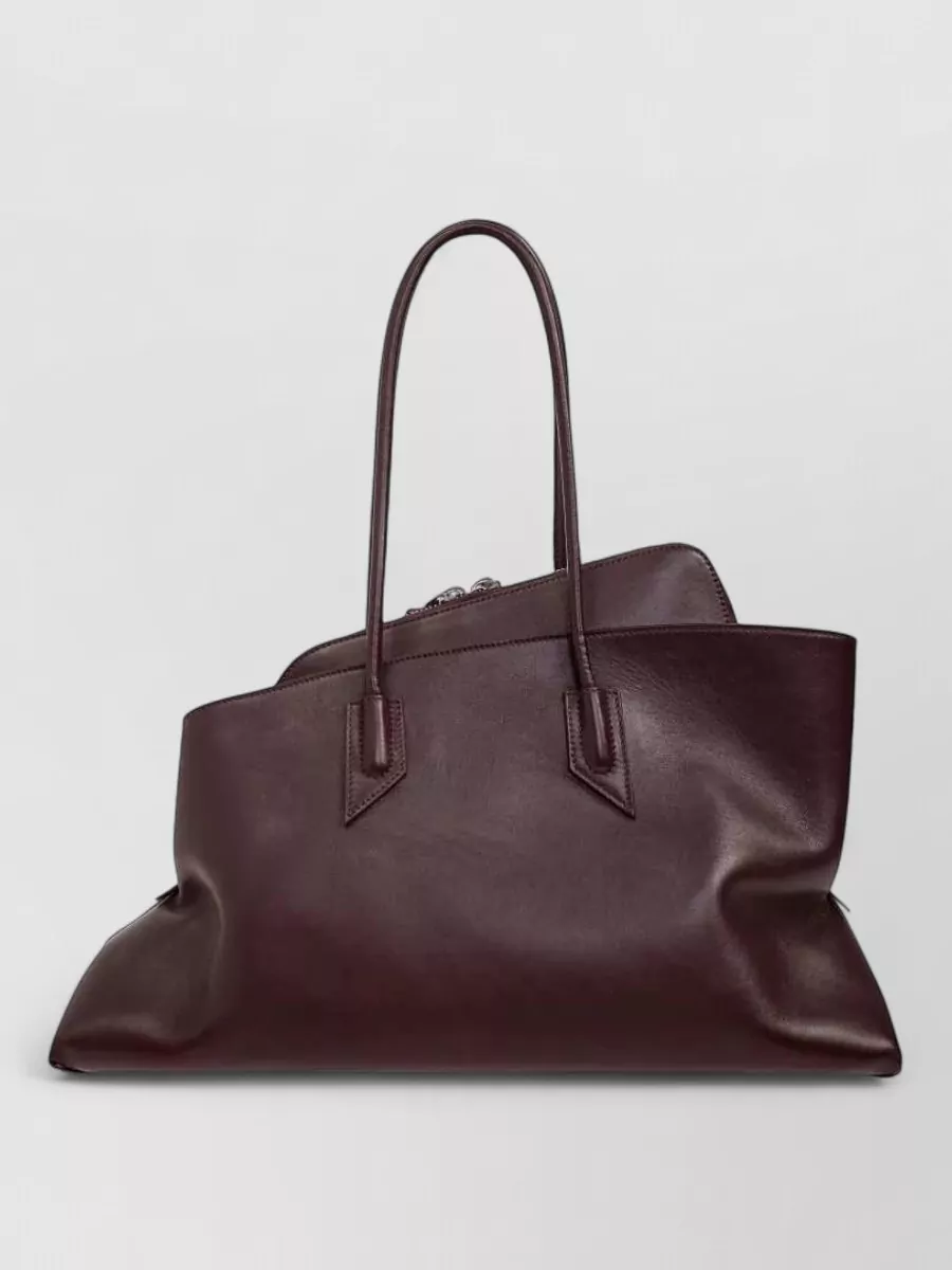 The Attico Medium Leather Tote Bag